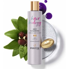 Pantene Hair Biology Turunculaşma Karşıtı Silver/Mor Şampuan Seti, Sarı Saçlar İçin