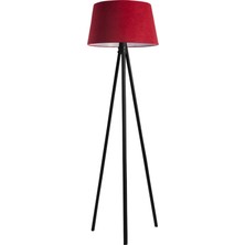 Ağaç Ustası Oval 3 Ayak Tripod Lambader Abajur Avize Aydınlatma Ahşap Siyah Ağaç Country Dekor Lamba Aplik Masif Doğal
