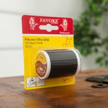 Favore Casa 500 Metre Polyester Dikiş İpliği Siyah