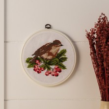Esta Rosa Etamin Goblen Set 22 Cm
