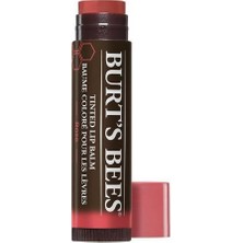 Burt's Bees Burts Bees Renkli Dudak Bakım Kremi Kırmızı - Tinted Lip Balm Rose 4,25 gr