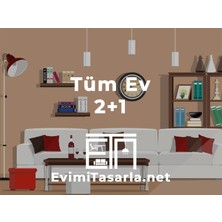 Evimitasarla Tüm Ev 2+1 Tasarımı Paketi