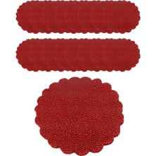 Kına Atölyesi Karlı Tül 22 cm Süsleme Hediyelik Tül 100 Adet