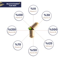 Multivitamin For Men Bitkisel Kapsül 30'lu
