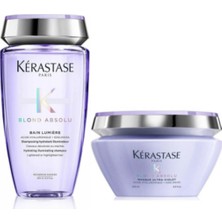 Blond Absolu Bain Lumiere Şampuan 250 ml + Blond Absolu Ultra - Violet Maske 200 ml