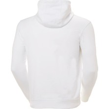 Helly Hansen HH Logo Hoodie Erkek Beyaz Kapüşonlu Sweatshirt