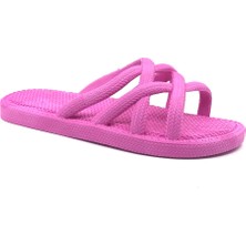 Gezer 12494 Pembe Bayan Yazlık Plaj Havuz Deniz Terlik
