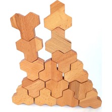 Lignum Color Çokgen Denge Oyuncağı
