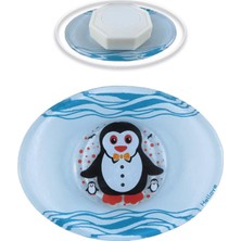 Hellove Desenli Cam Katı Sabunluk Süngerlik Banyo Sabunluğu