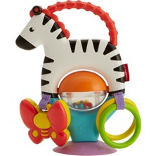 Fisher-Price Sevimli Zebra Mama Koltuğu Oyuncağı, Renkli, Çıngıraklı FGJ11