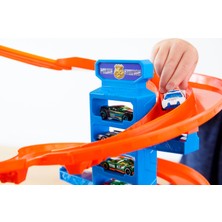 Hot Wheels Ultimate Garaj Dev Kule, 140 Araba Kapasitesi, Motorlu Asansör Fml03