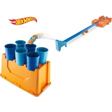 Hot Wheels  Track Builder Kutulu Uzman Serisi Yarış Seti Kule Yarışı Kutusu, Çok Fonksiyonlu Variller, Pist, Fırlatıcı ve 1 Adet Araç Dahil GCF91