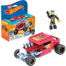 Mega Construx Hot Wheels Blok Araçlar Serisi, Bone Shaker, 5 Yaş Ve Üzeri İçin İdeal Yapı Oyuncakları GVM29