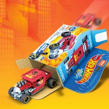 Mega Construx Hot Wheels Blok Araçlar Serisi, Bone Shaker, 5 Yaş Ve Üzeri İçin İdeal Yapı Oyuncakları GVM29