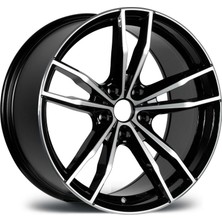 Emr EMR-DY649-02 9.5X19" 5X112 ET37 66.6 Black Diamond 19 Inç Jant (4 Adet)