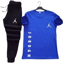 Amor Man Jordan Dijital Baskılı Ultra Hafif Pamuk Kısa Kollu Yazlık Outdoor Erkek Eşofman Takımı