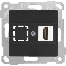 Mutlusan Rita Siyah Mek+Tuş Data Prizi 1*hdmı MUT-2200 457 0184