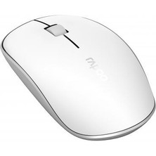 Rapoo 18105 M200 1300DPI Çok Modlu Sessiz Tıklama Kablosuz Mouse Beyaz