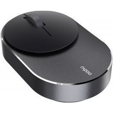 Rapoo 18552 M600 Mini 1300DPI Çok Modlu Sessiz Tıklama Kablosuz Mouse Siyah