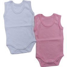 Özdemirli Bebe Kalın Askılı Çıtçıtlı Badi 2 Li Paket