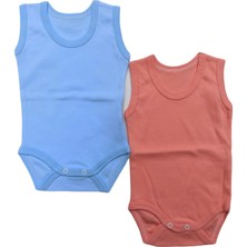 Özdemirli Bebe Kalın Askılı Çıtçıtlı Badi 2 Li Paket