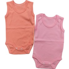 Özdemirli Bebe Kalın Askılı Çıtçıtlı Badi 2 Li Paket