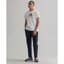 Gant Erkek Beyaz T-Shirt 2003099.110