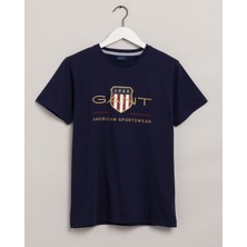 Gant Erkek Lacivert T-Shirt 2003099.433