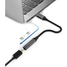 Daytona FC-K01 Macbook Uyumlu Type-C™ To Mini Display Port Dişi Mini DP 4K Ultra Hd Görüntü Aktarıcı Çevirici Hub Adaptör