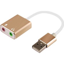 KEEPRO Usb Harici 7.1 Kanal Stereo Ses Kartı 3.5Mm Kablolu