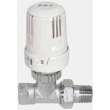 E.C.A Termostatik Radyatör Valfi 1/2 Düz Trv2 Eca 602120163
