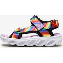 Skechers Hypno - Splash - Rainbow Lights Büyük Kız Çocuk Siyah Işıklı Sandalet 20218L Bkmt