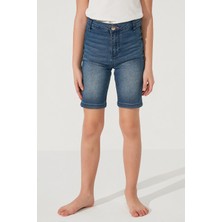 Penti Denım Blue Kız Çocuk Bermuda Tayt