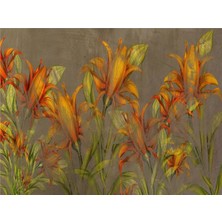 Eko Dekor Floral Özel Tasarım Duvar Kağıdı Vinil