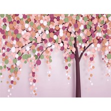 Eko Dekor 3 Boyutlu Tasarım Duvar Kağıtları 159 Kanvas Tek Parca