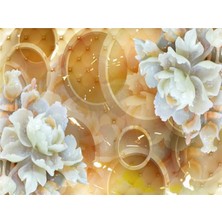 Eko Dekor Çiçek Desen 3D Özel Tasarım Duvar Kağıdı 021 Vinil