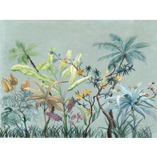 Eko Dekor Botanik Özel Tasarım Duvar Kağıdı Vinil