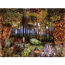 Eko Dekor Botanik Özel Tasarım Duvar Kağıdı Vinil