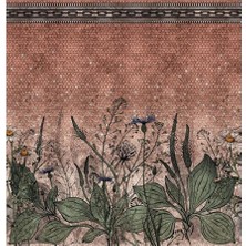 Eko Dekor Floral Özel Tasarım Duvar Kağıdı Vinil