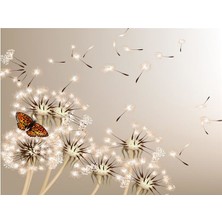 Eko Dekor Çiçek Desen 3D Özel Tasarım Duvar Kağıdı 0117 Vinil