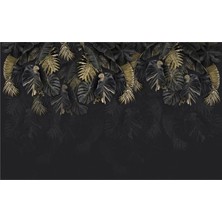 Eko Dekor Tropikal Yapraklar Ağaçlar 3D Duvar Kağıdı Vinil