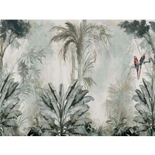 Eko Dekor Botanik Orman Özel Tasarım Duvar Kağıdı Vinil