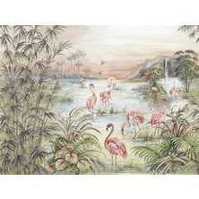 Eko Dekor Botanik Özel Tasarım Duvar Kağıdı Vinil