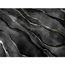 Eko Dekor Gold Damar Sulu Boya Görünüm Duvar Kağıdı Vinil