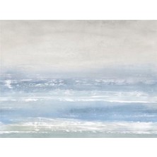 Eko Dekor Waves Özel Tasarım Duvar Kağıdı Kanvas Tek Parca