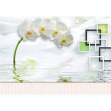 Eko Dekor Çiçek Desen 3D Özel Tasarım Duvar Kağıdı 062 Vinil