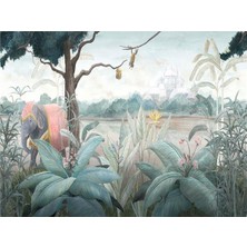 Eko Dekor Botanik Özel Tasarım Duvar Kağıdı Vinil