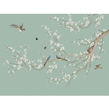 Eko Dekor Vintage Özel Tasarım Duvar Kağıdı Vinil