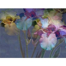 Eko Dekor Çiçek Desen 3D Özel Tasarım Duvar Kağıdı 0104 Vinil