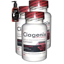 Hintohu Ciagenix For Men Biggerharder 60LI Erkeklere Özel 3 Aylık Kullanım + Playboy Masaj Yağı 120 ml